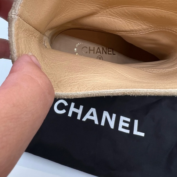 Chanel Suede Ankle Boots - PRICE FIRM - Picture 8 of 8